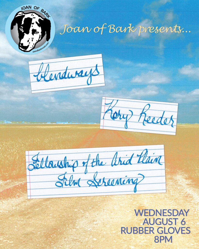 Joan of Bark presents August 6, 2025