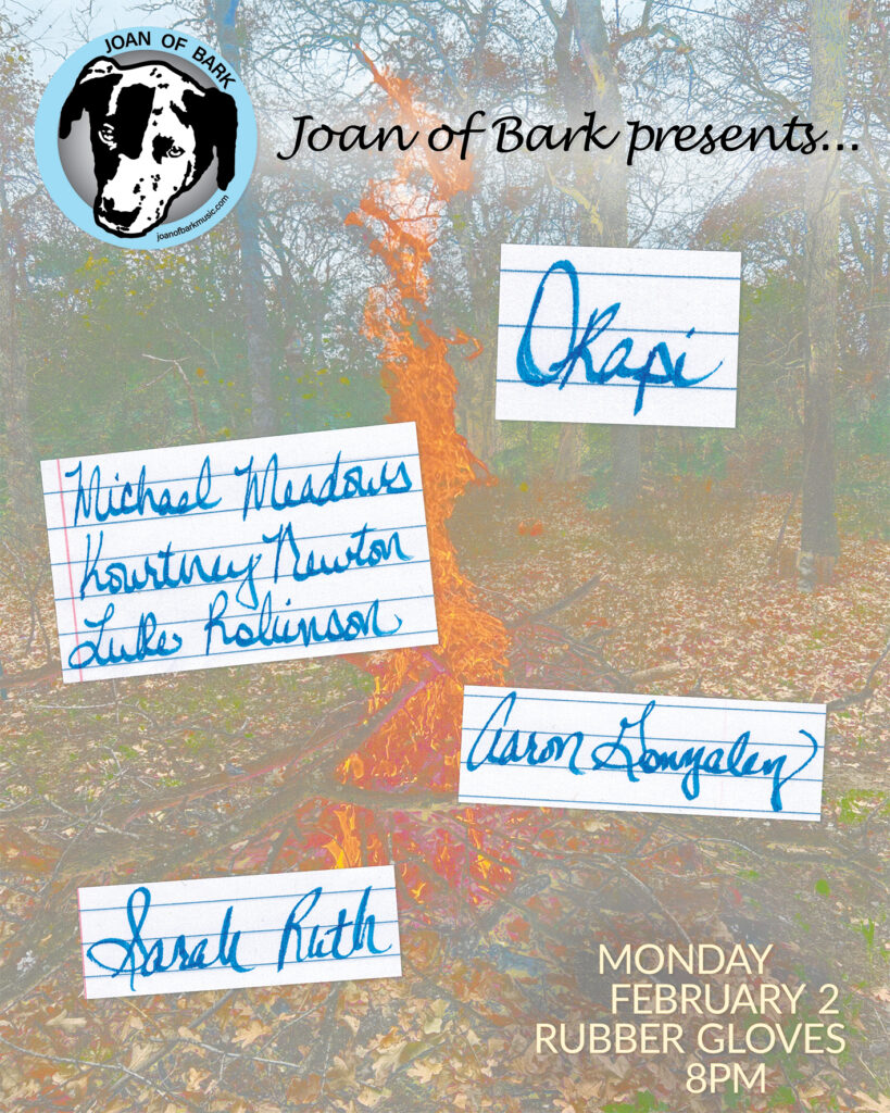 Joan of Bark presents February 2, 2026