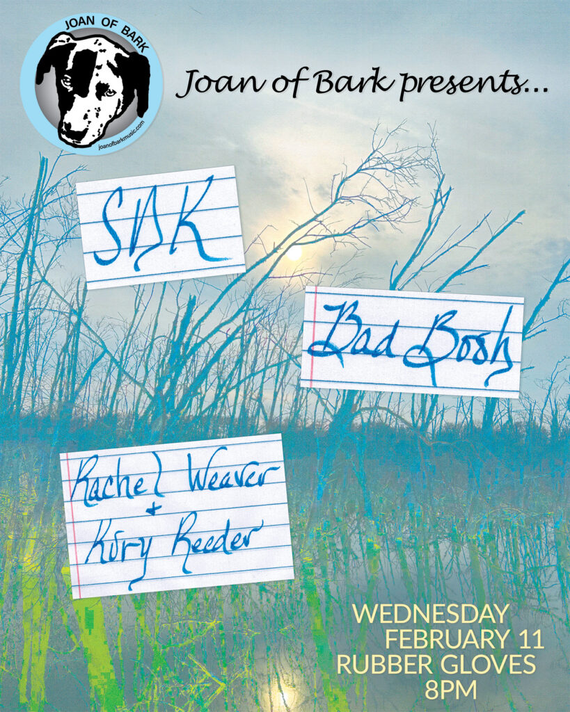 Joan of Bark presents February 11, 2026