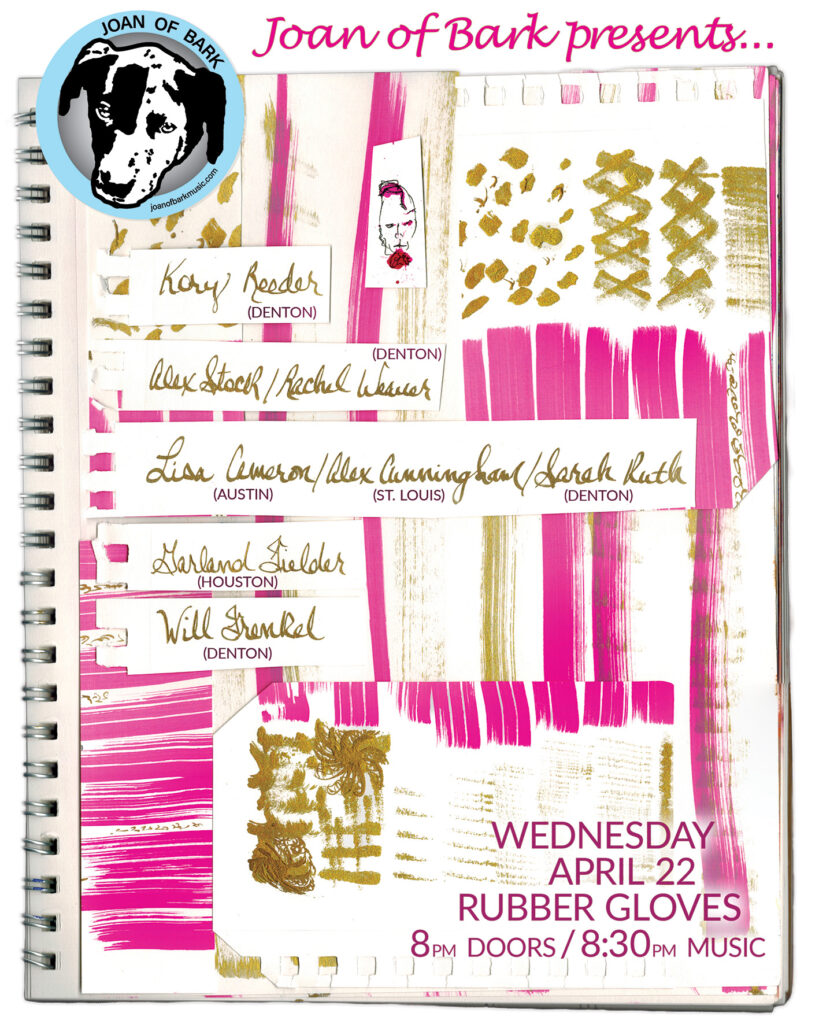 Joan of Bark presents April 22, 2026