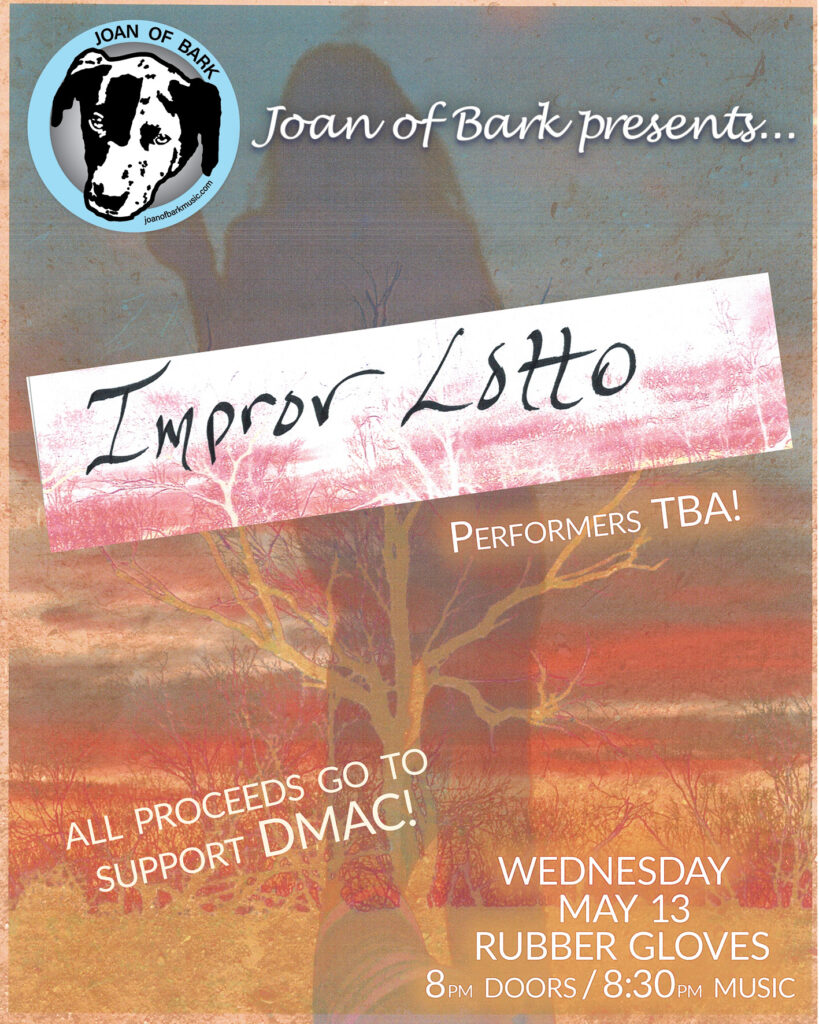 Joan of Bark presents May 13, 2026